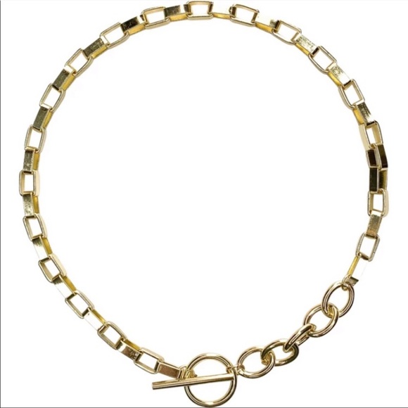 NEW 18K GOLD CHUNKY CHAIN NECKLACE - Picture 3 of 7